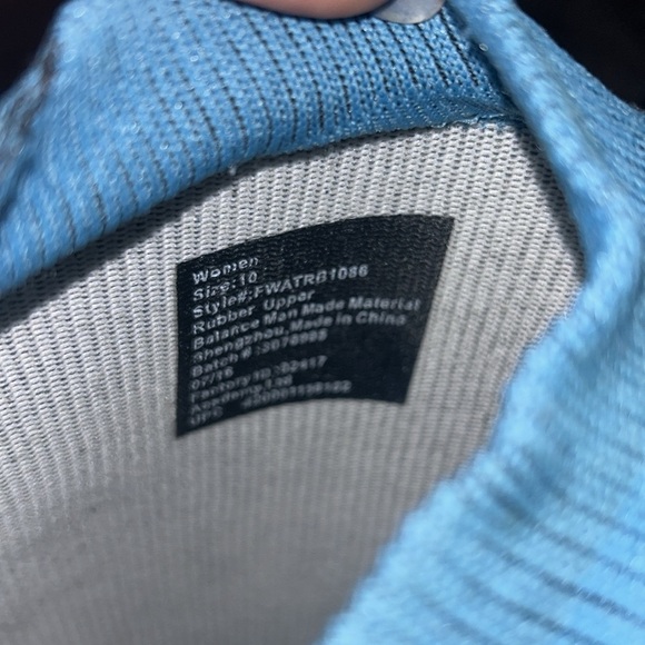 Blue Black and Green Austin Trading Co Rain Boots - Picture 5 of 7